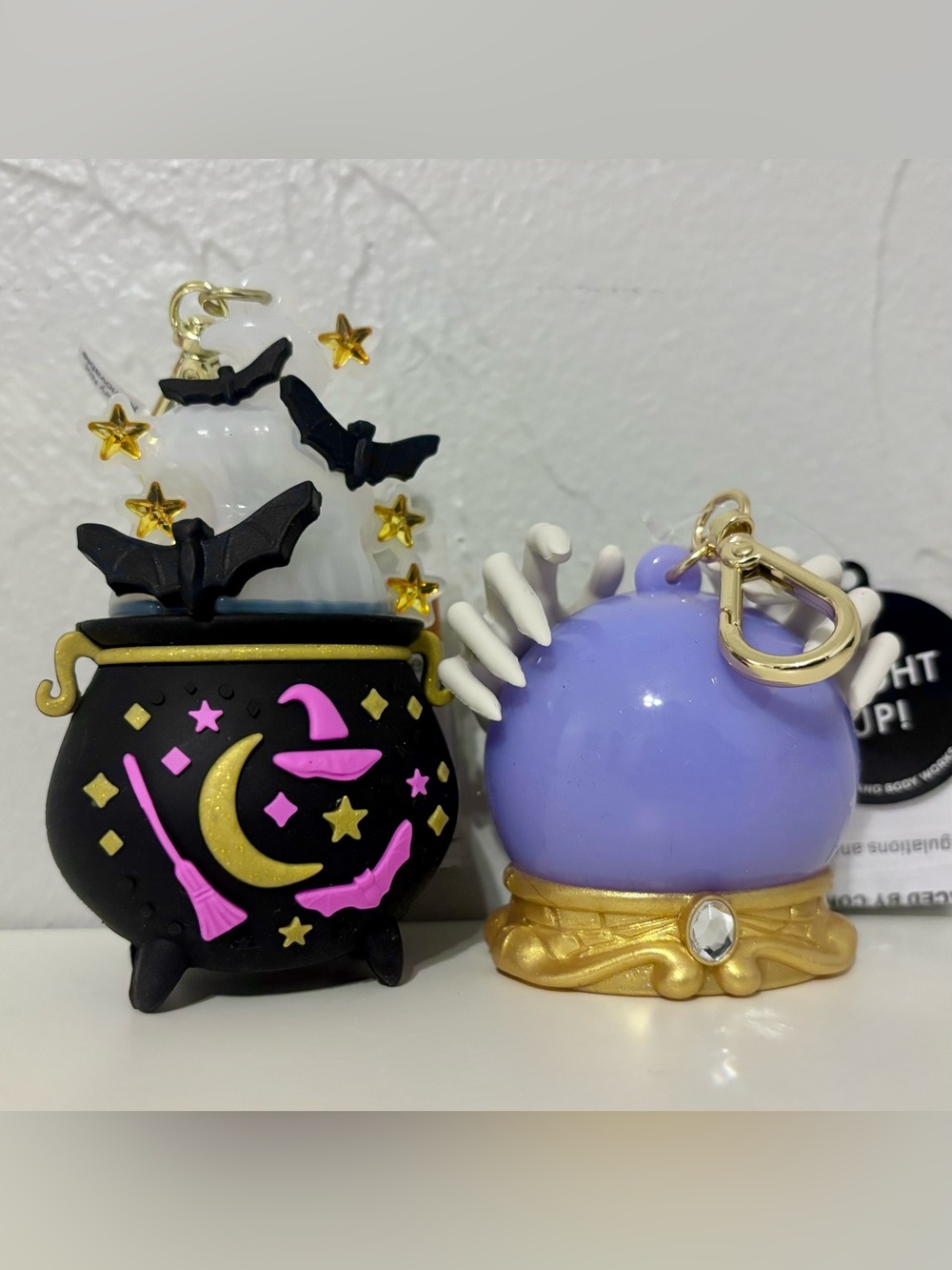Bath & Body Works Halloween Pocketbac Holders - Crystal Ball & Witch Cauldron